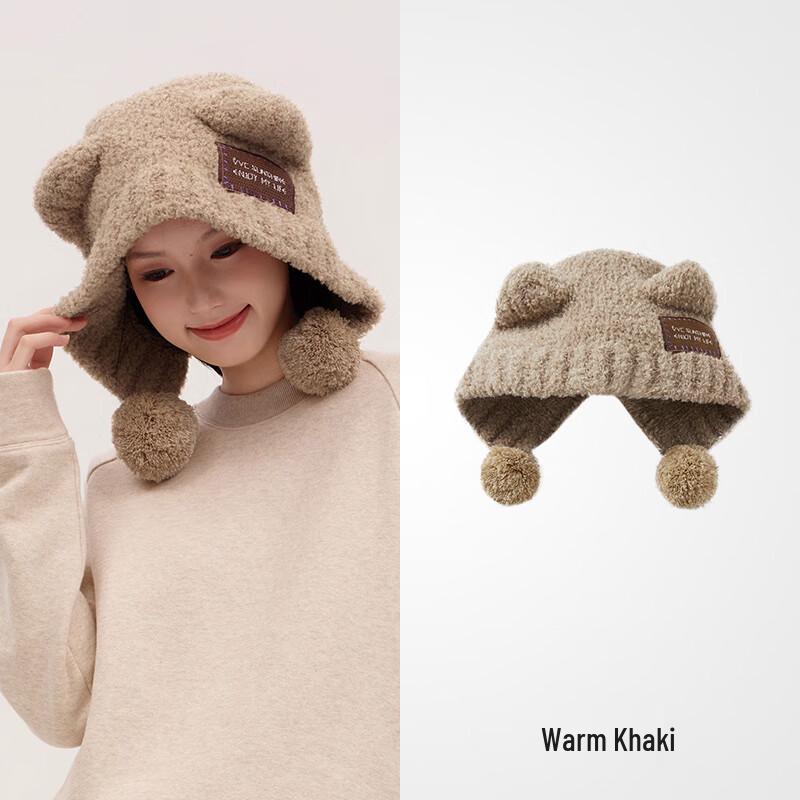 

VVC Integrated Bear Ear Hat & Scarf Set One Size