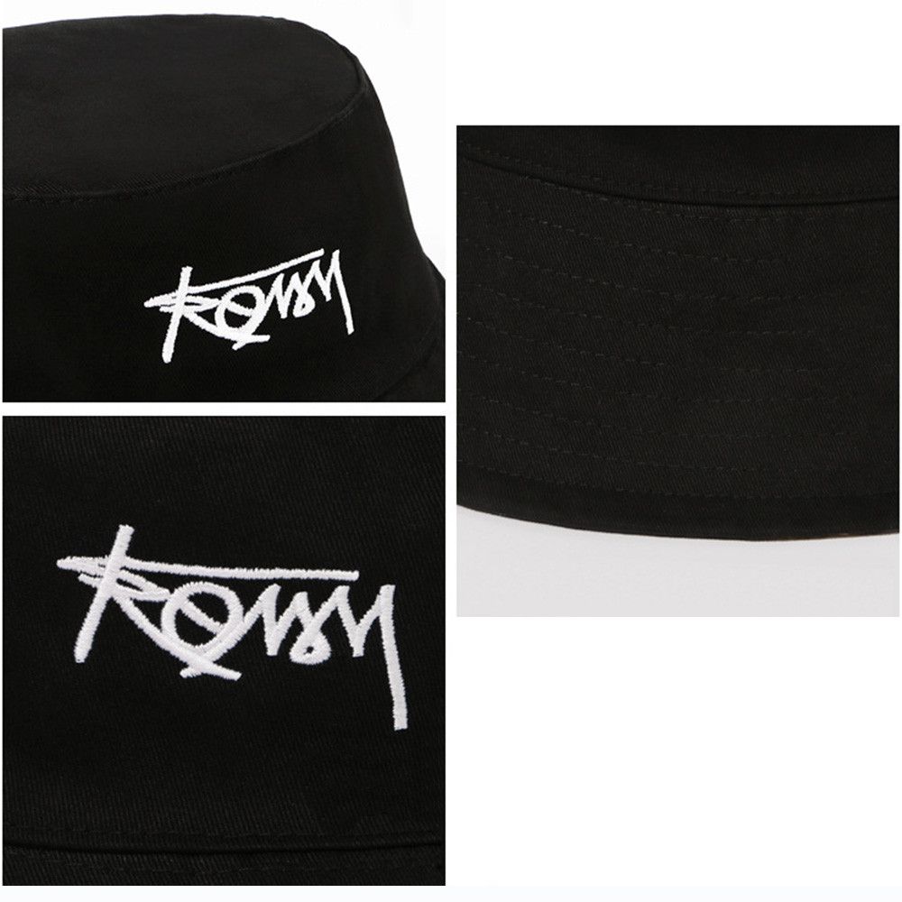 Graffiti Beach Cap Double-sided Panama Cap Summer Bucket Hat  Men Women