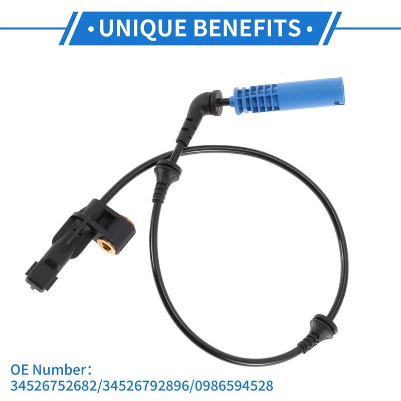 34526792896 34526752682 Front Right Abs Wheel Speed Sensor For 2001-2008 Bmw E46 E85 320I 325Ci 325I 330Ci 330I M3 Z4 Auto Parts
