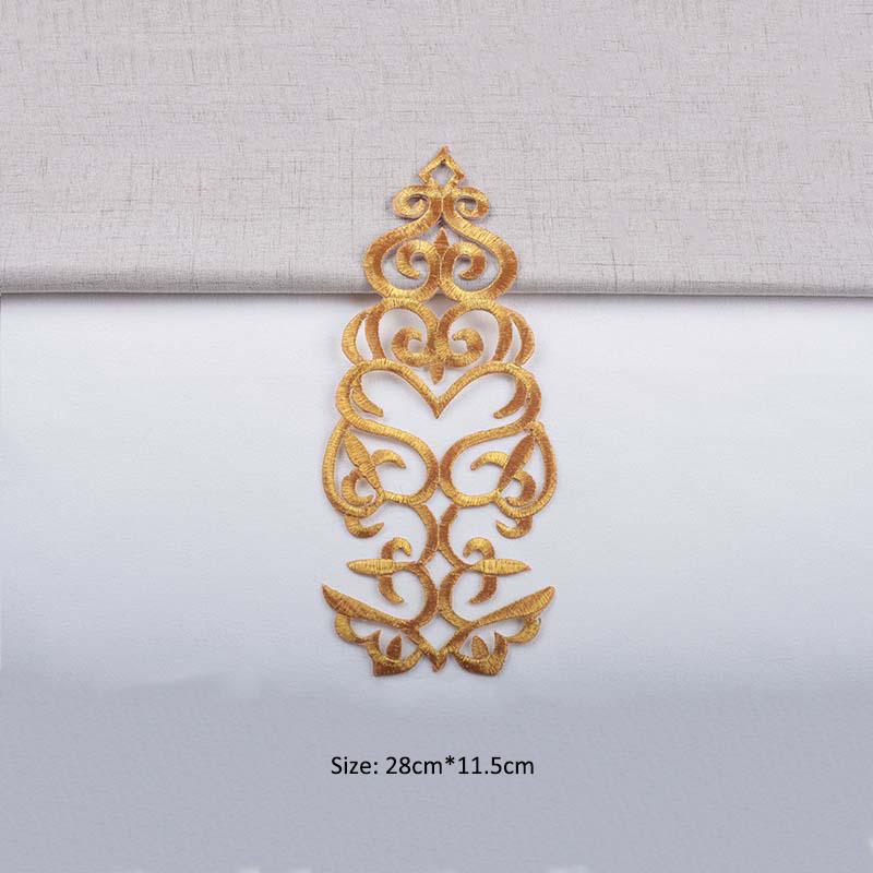 Diy Garment Decorative Hotfix Accessories Patch Sticker Embroidery Costume Dress Bag Hat Edge Embellished Iron-on Applique Patch