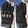 Skateboard Gloves Outdoor Riding Tactical Gloves Full Finger Locomotive Motorcycle Riding Palm Velcro Design Gloves