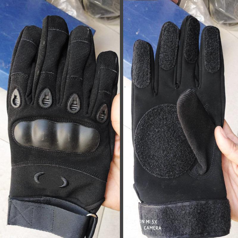 

Перчатки для скейтборда, для катания на открытом воздухе, тактические перчатки с полной длиной пальцев, для езды на локомотиве, мотоцикле, с дизайном ладони на липучке M зелёный