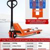 Hydraulic Hand Pallet Jack: 2-5 Ton Capacity Forklift Truck for Warehouse Loading/Unloading.