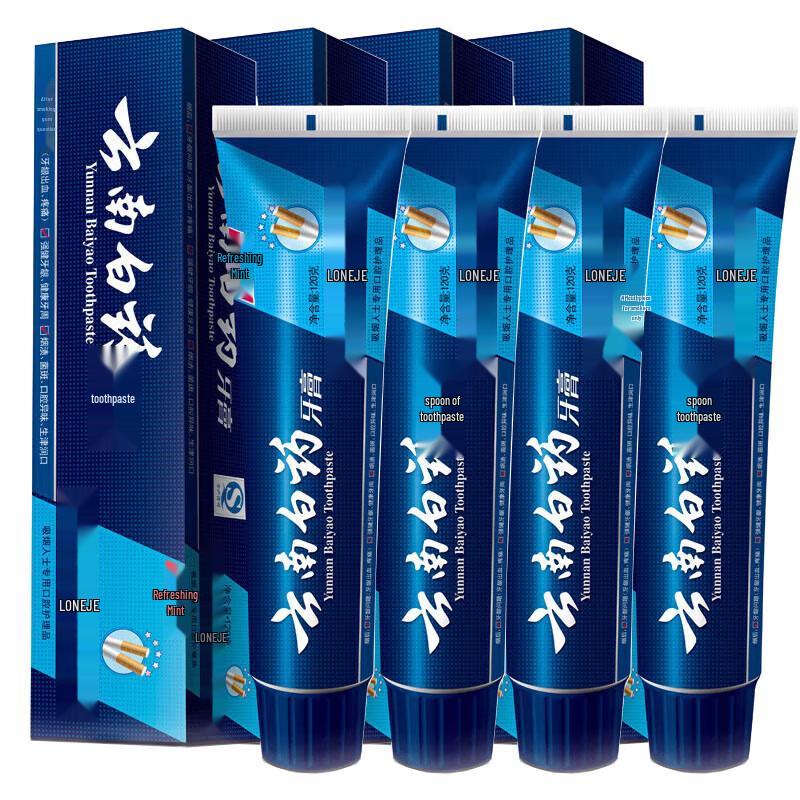 Yunnan Baiyao Langjian Fresh Mint Toothpaste