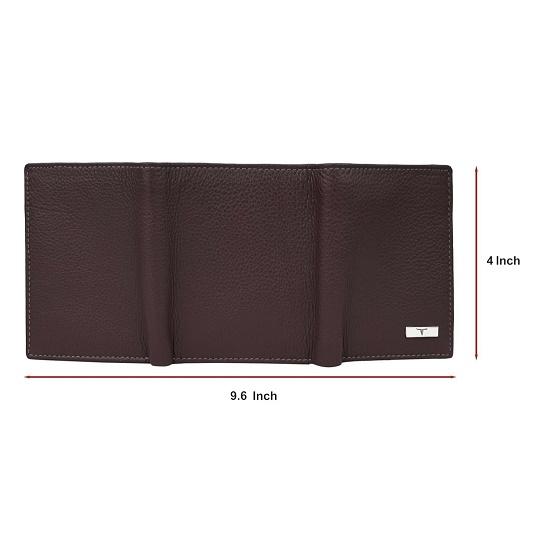 Travis Brown Leather Wallet for Men
