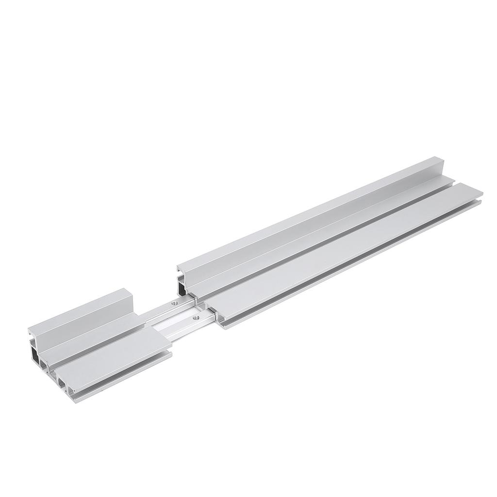 Miter Gauge Fence Aluminum Alloy 5086cm Adjutsable Telescoping Miter Extension Fence for