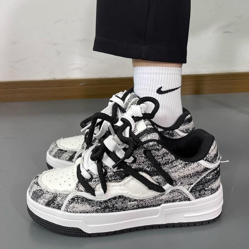 Men's 2025 Casual Sneakers: Summer Campus White Shoes, Couple Style, Thick Sole German Trainers