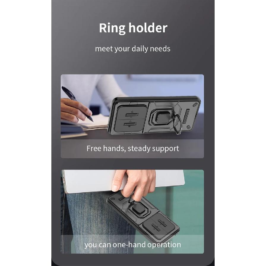 Armor Shockproof Case For Honor Magic 8 Lite Magic8 X9d Protective Cover With Ring Stand Holder Coque Fundas Capa