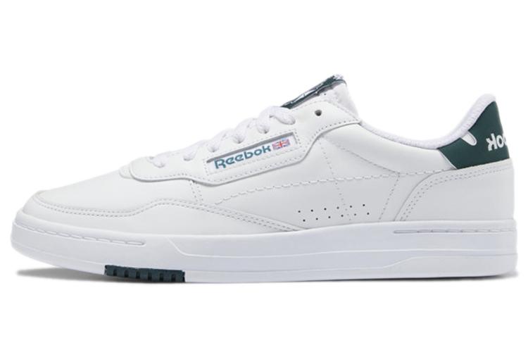 Reebok Court Peak Кожаные Удобные Низкие Кеды для Скейтборда Унисекс Белые GW7558 36