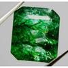 Naturlig Colombiansk Smaragd 9,05 Karat Grön CERTIFIERAD Smaragdslipad Lös Ädelsten
