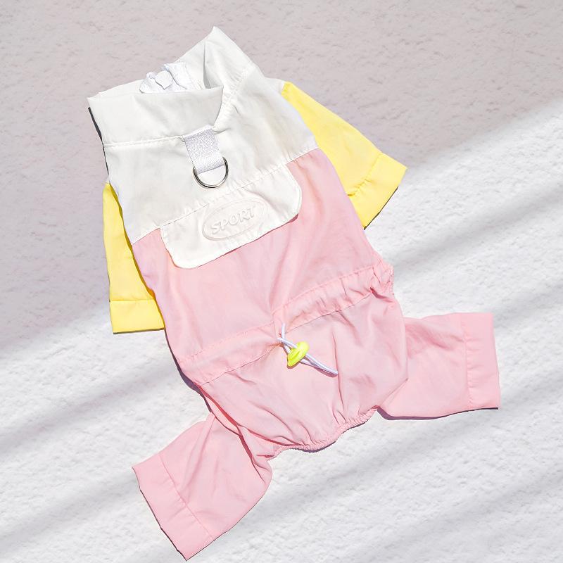 

Легкая Ветрозащитная Весенне-Летняя Одежда для Домашних Животных Собака Собака Кошка Домашнее Животное Кошка Одежда для Собак Зоотовары Четырехногая Одежда Би Медведь Маленькая Собака 2XL (back 45cm 14-10kg)