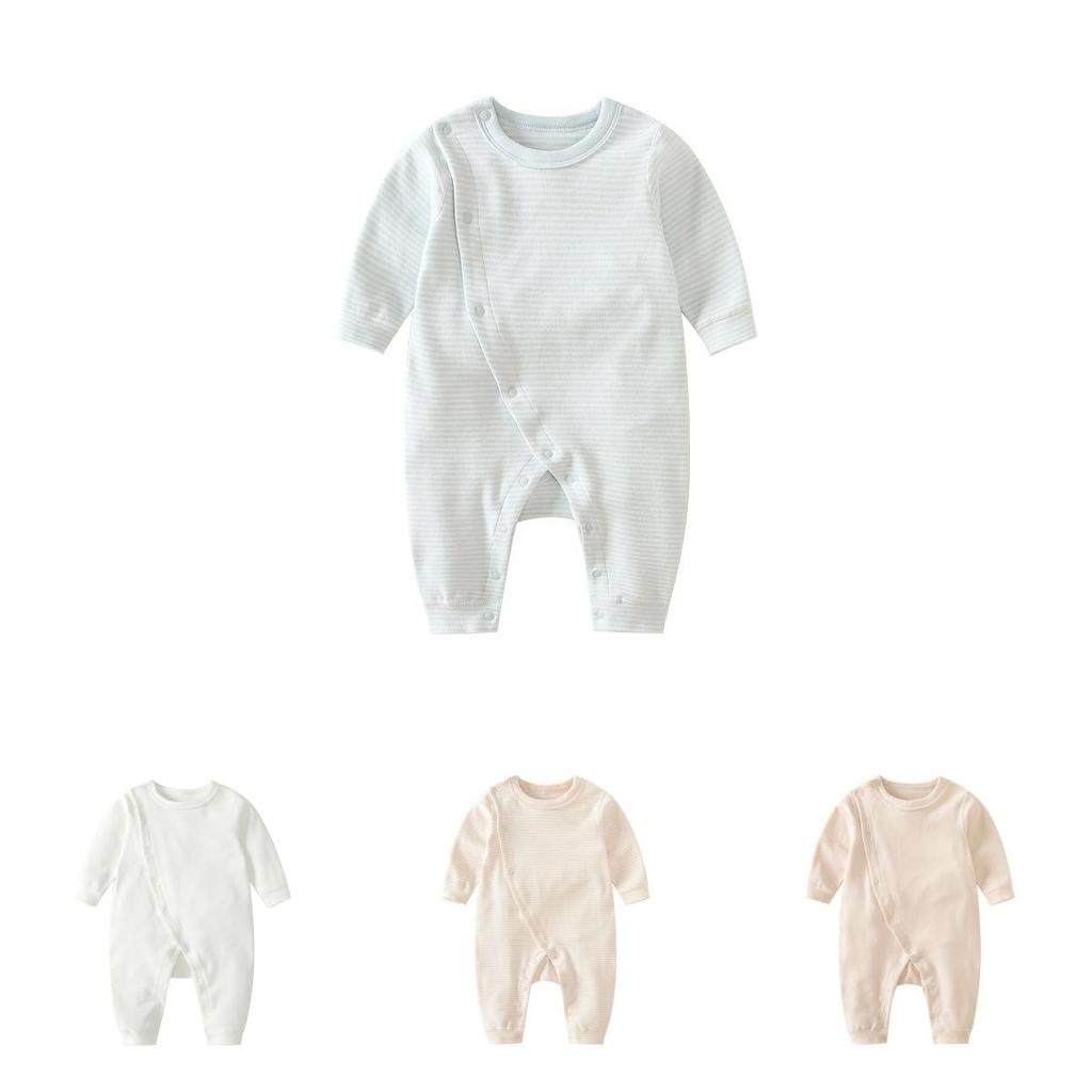 Baby Cotton Sleeveless Romper With Long Sleeves For Newborns And Infants
