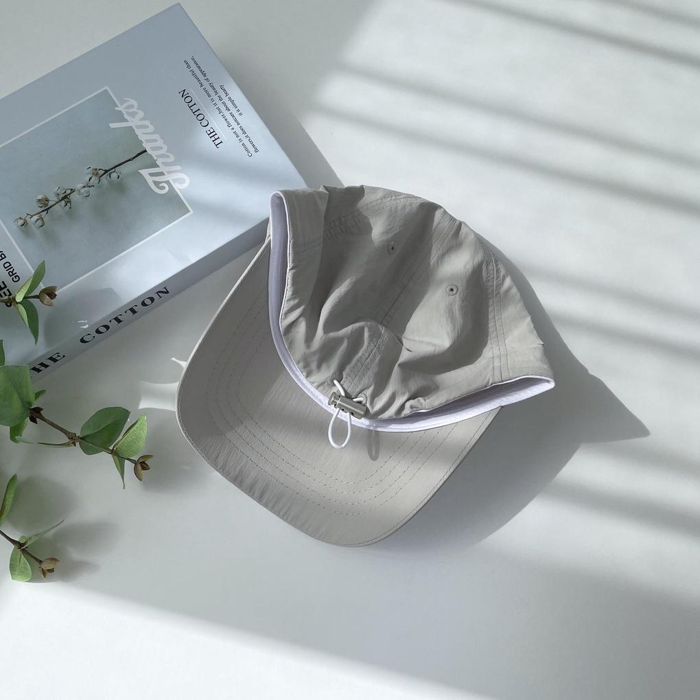 

Unisex Basic Daily Basrak String Ball Cap beige