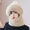 Winter Balaclava Scarf Mask for Women Windproof Warm Fleece Face Cover for Cold Weather Cycling Riding Outdoor Sports