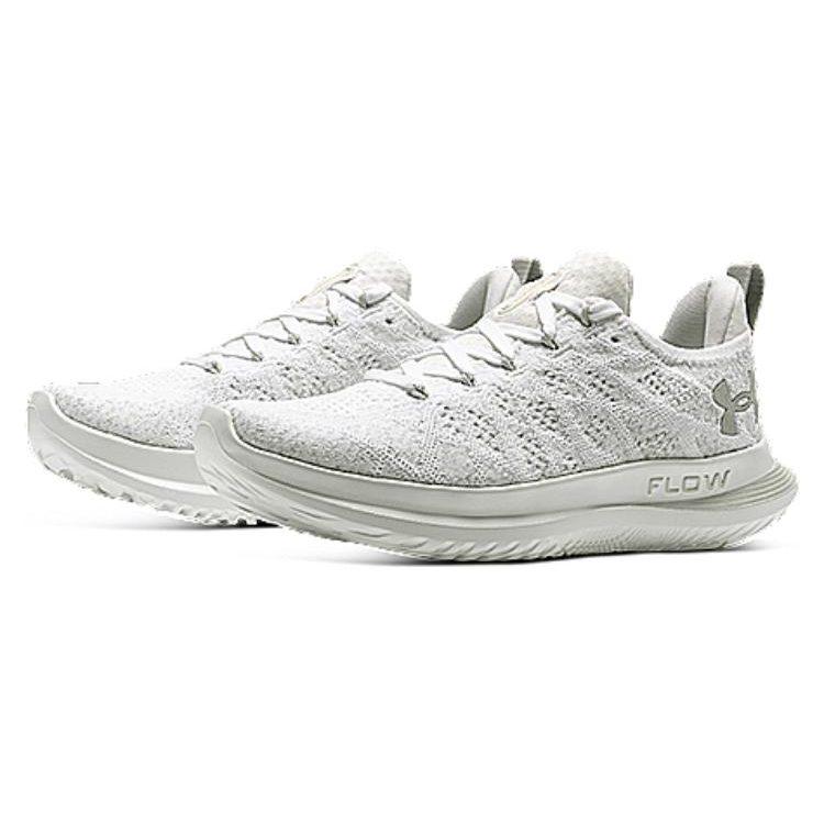 Under Armour Hovr Velociti 3 Coverage Low top Long Distance Running Sprint Running Shoes Women's White 3026124-103