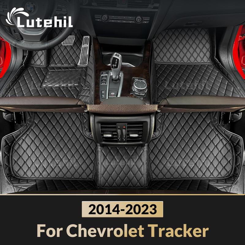 For Chevrolet Tracker 2014- Car Floor Mat Trunk Mat Automobile Carpet Cover Interior Accessories