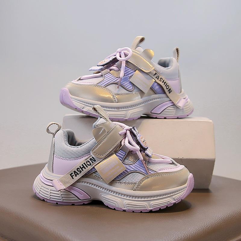 Comfortable Spring Autumn Sports Shoes For Big Kids Boys Girls Fashionable Casual Running Sneakers For Students