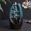 Burner Holder Ceramic Flowing Back Censer with 50 Cones