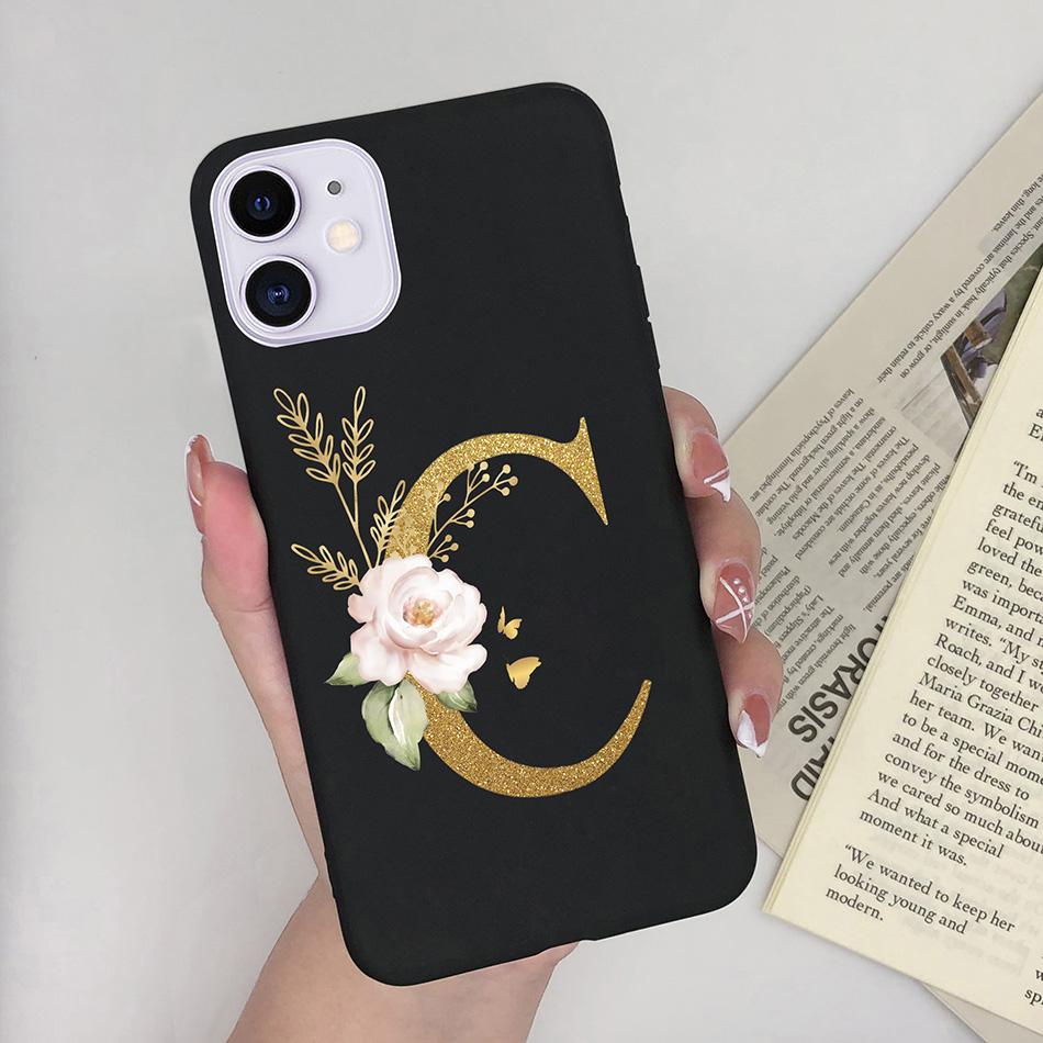 For Apple iPhone 11 Case Soft Slim Fundas Pretty Fashion Letters Phone Cover For iPhone 11 iPhone11 Pro Max Shockproof Cases