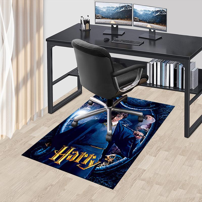 1pc Harry Potter Carpet, for Home & Office Decor, Desk Chair Carpet, Festive Gift,Conference Room CarpetL1107