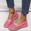 Women's Summer Flat Round Toe Sandals 2022 New Retro Button Sandals Comfy Mary Jane Comfortable Shoes for Women Plus Size 43