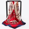 90 Large Silk Scarf for Women - Spring/Autumn Korean Style Satin Neckerchief, Mother's Day Gift