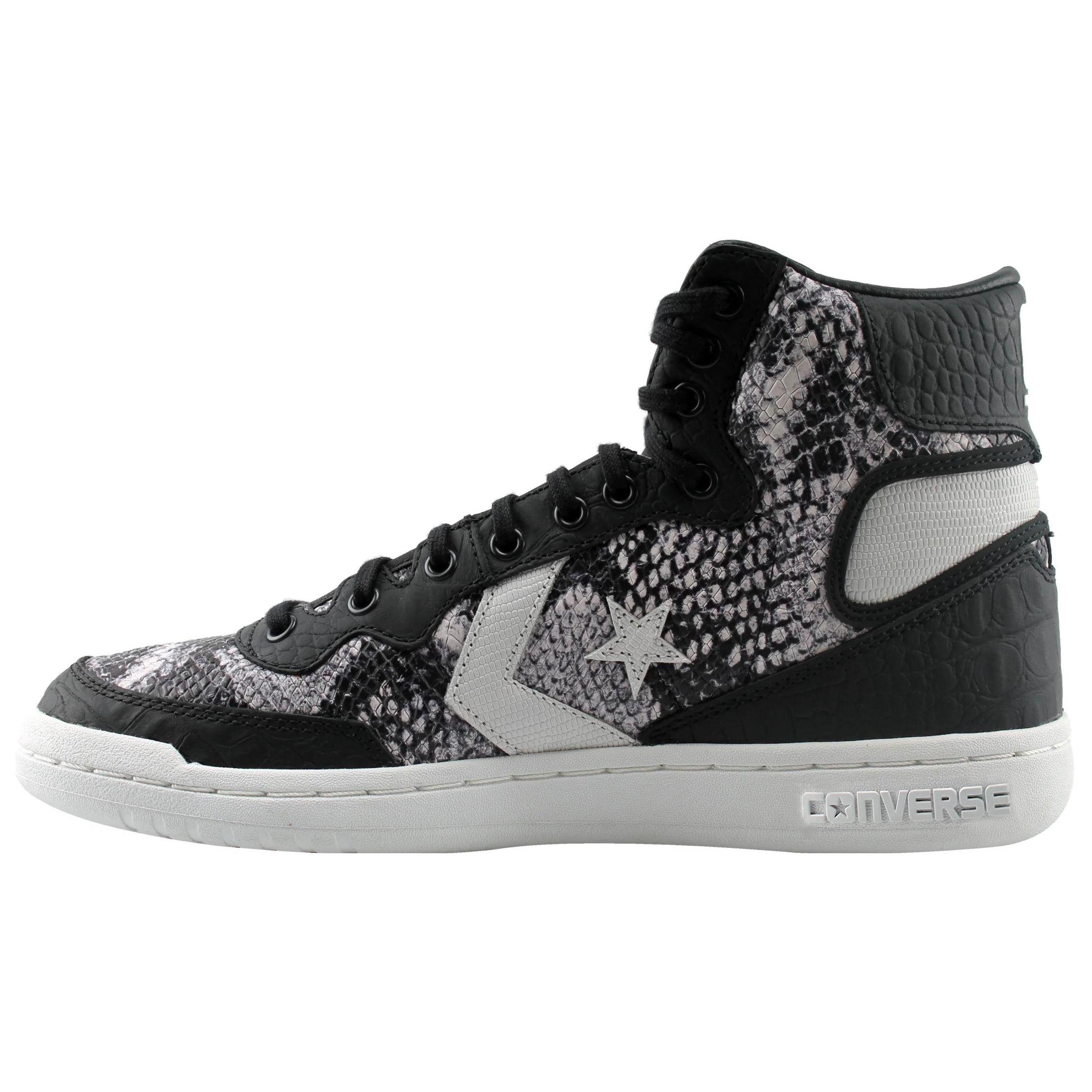 

Converse Fastbreak Hi Black Snakeskin Unisex Sneakers White 160307C 46.5