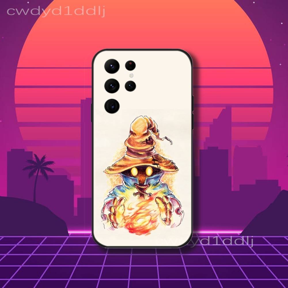 Vivi F-Final Fantasy VI Phone Case For Samsung S10,S21,FE,S21 ,S26,S25,S24,S23,Ultra,S9,S22,Plus Black Shockproof TPU