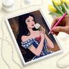 Snow White Pearl Canvas Wall Decor Set 5D Pearl Jigsaw Puzzle Embroidered Home Decoration Handmade Gift