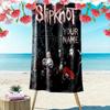 Name Custom Slipknot Print Beach Towel, Large Soft Quick Dry Towel for Beach Camping Swimming