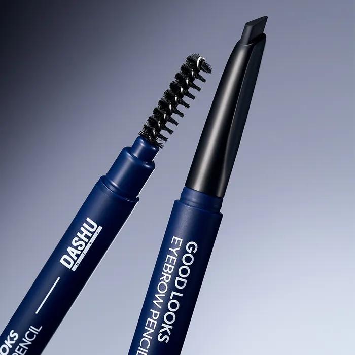 DASHU _Dashu Men's Good Looks Eyebrow Pencil (Natural Gray)