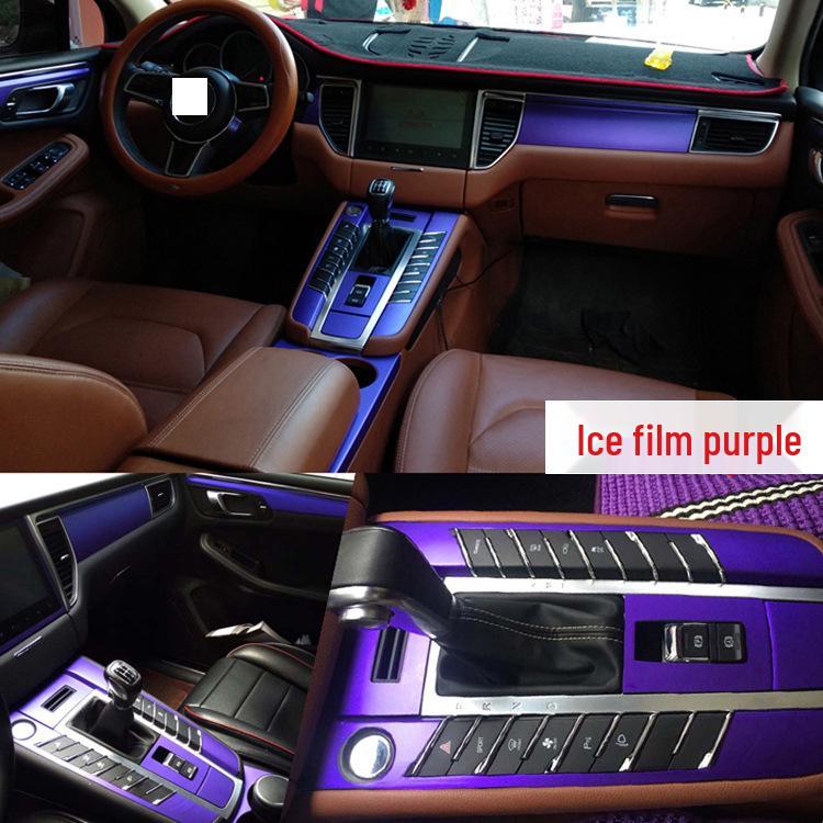 Zotye SR9 Interior Carbon Fiber Gear Shift & Console Decoration Sticker Film