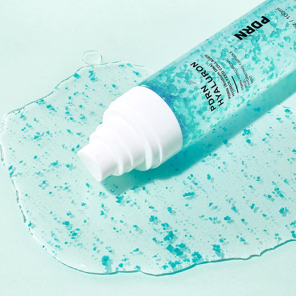 PDRN Hyaluronic Acid Capsule Mist Hydrolyzed Collagen Glow Face Essence Hydrating Spray Skin Barrier Repair Brightening 