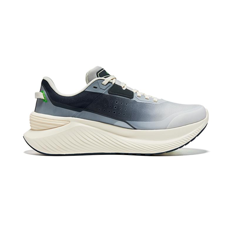 Saucony Shift Flow Lingxun Shock Absorbers Slip Resistant Low top Running Shoes Unisex Gray Blue Saucony S28223-4