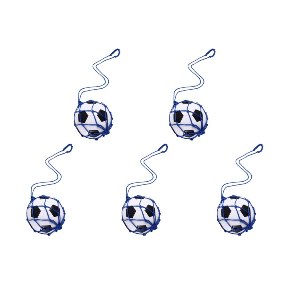 Football Kick Trainer Soccer Ball Net Kicker Fits Ball Size 3 4 5 Football Kick Throw Solo Practice Training Aid