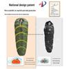 Adult Outdoor Winter Sleeping Bag - Lightweight, Thick, Cold Protection, 0 Degrees, Portable for Travel