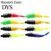 Bright Color 8Pcs/Set 5.5cm/1.3g Fishing Lure Simulated Flexible Vivid Reusable Fish Bite Attraction Universal Soft PVC Trout Artificial Worm Swimbait