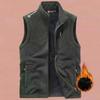 Casual Vest Men's Spring and Autumn Fleece Sleeveless Fleece Vest Outdoor Fleece Vest Vest Vest Vest Vest Sports Jacket