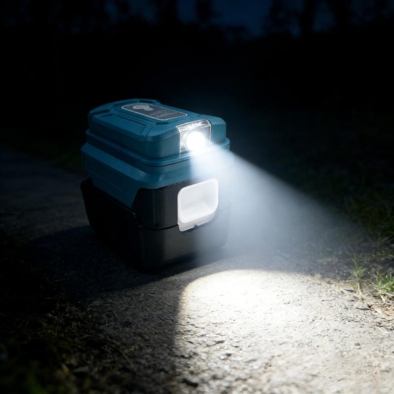 Portable Power Tool Upgrades Converter For Selected 18V Battery To Add LED Light Efficiency Power Tool Parts