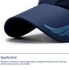 Quick Drying Mesh Hat Man Sun Protective Hat Outdoor Sports Fishing Baseball Hat