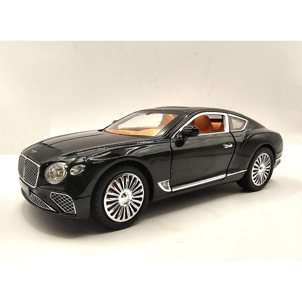 Bentley Continental Coupe 1:24 Die-Cast Model Car, Black