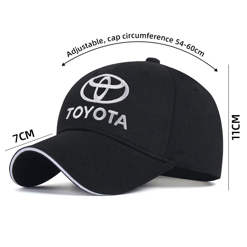 Car Interior Stickers Baseball Cap For Toyota Corolla Camry RAV4 Yaris C-HR Avensis Auris Hilux Crown TRD
