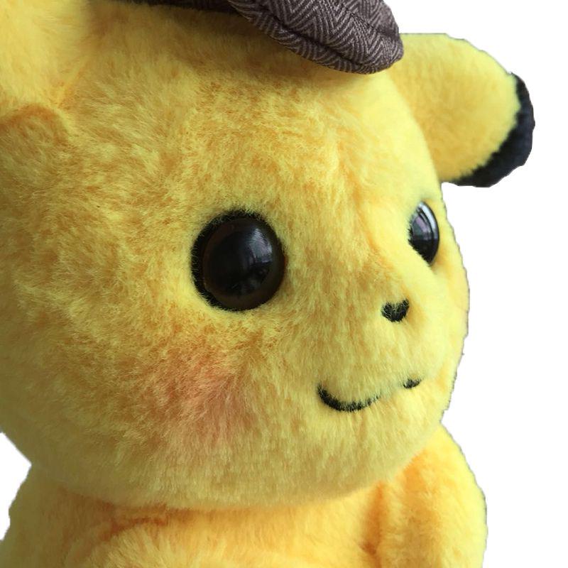 New Movie Pokemon Pikachu Detective Toy Soft Plush Figure Ideal Kids Gift