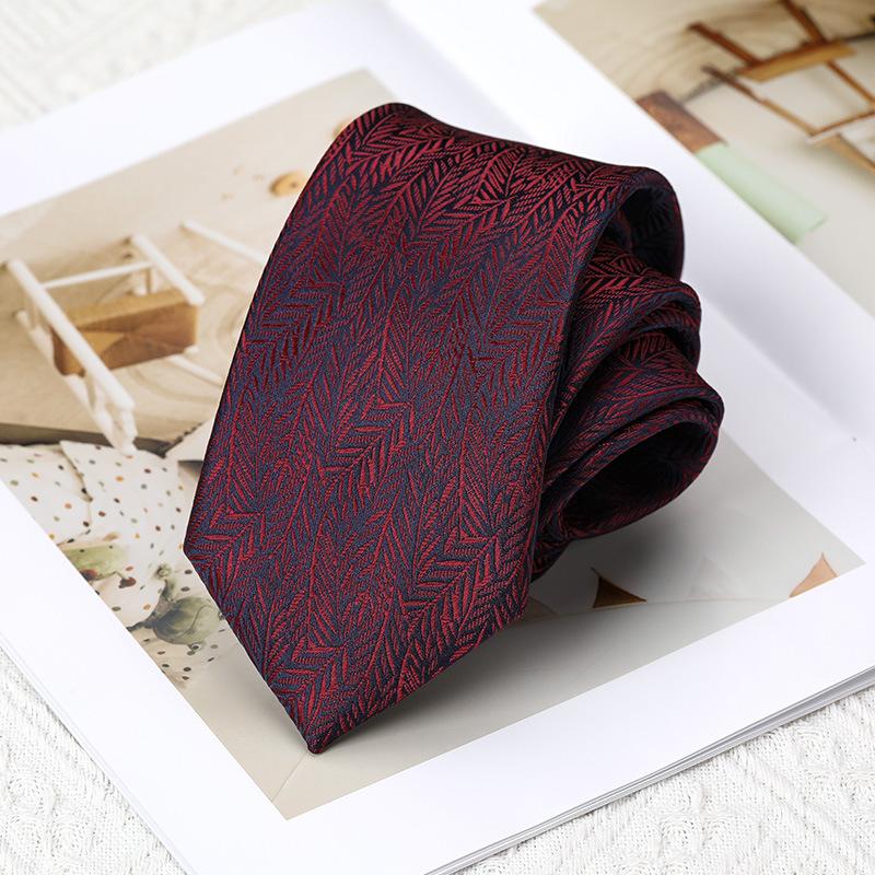 Groom Wedding Men'S Business Dress Banquet Retro Flowers Men'S And Women'S 8Cm Hand-Tied Fashion Yarn Tie