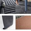 Thin Rubber Door Mats for Indoor Outdoor Anti Slip Entrance Doormat Embossed Waterproof Kitchen Carpet Rugs Hallway Floor Mats