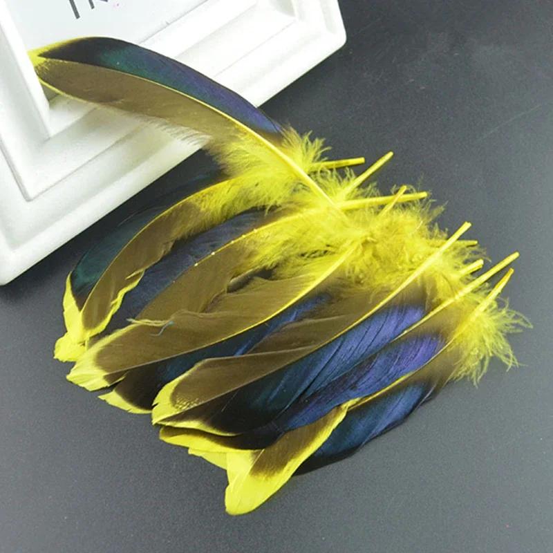 Pene de rață colorate pentru lucrare de ac cu pene naturale Captorul de vise Bricolaj Artizanat Accesorii Artizanat Decorare nuntă