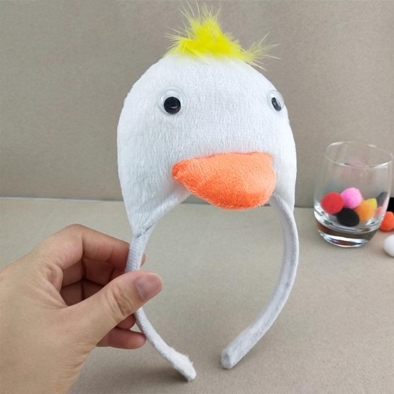 Lekfullt Ank-pannband Ögonfångande Hårband Förbättrar Hårstilar med Nyckfullhet