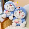 Cartoon Anime Doraemon Plush Toy Cute Big Size Dessert Popcorn Doraemon Soft Stuffed Doll Kawaii Girl Throw Pillow Birthday Gift