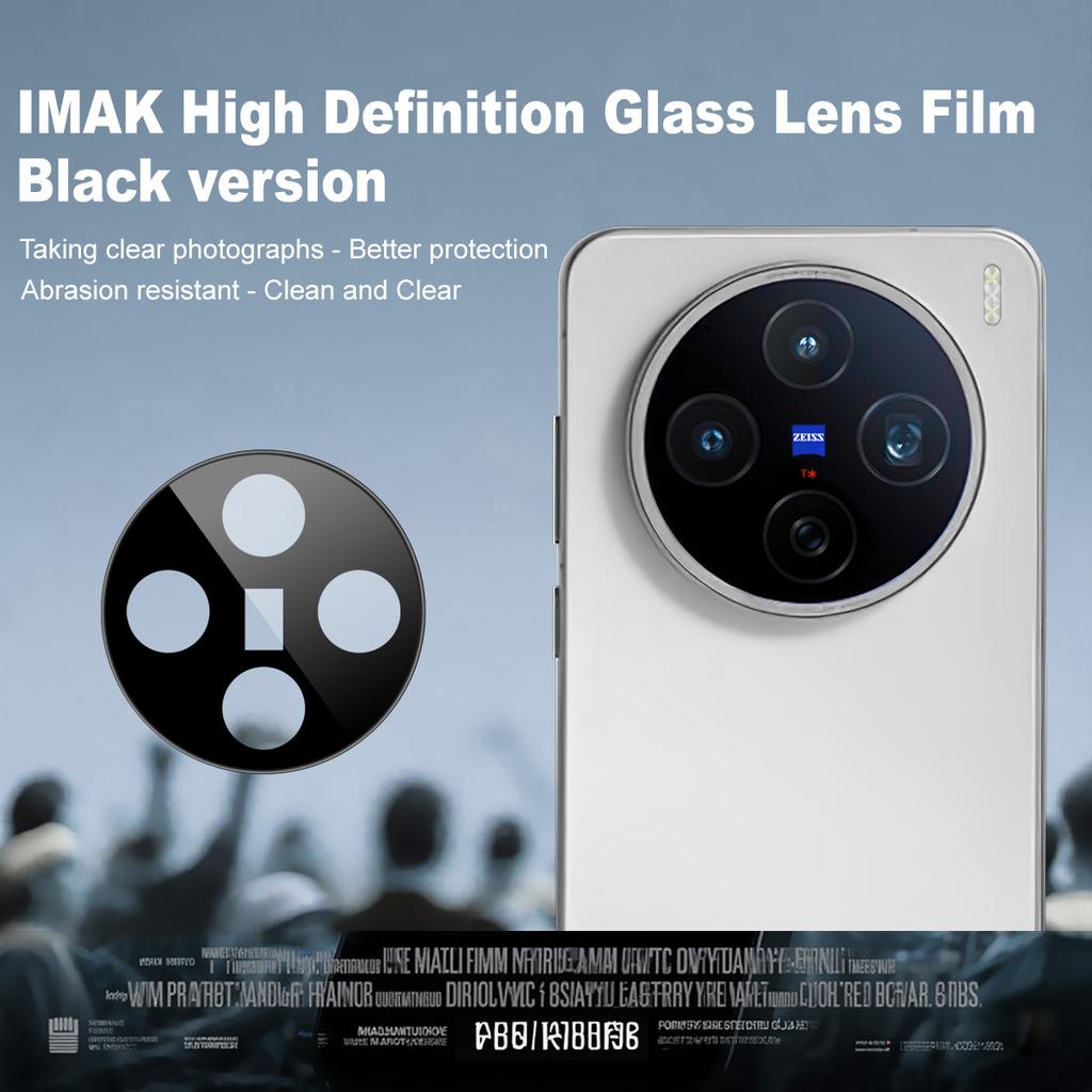 For Vivo X200s 5G Glass IMAK High Definition Integrated Glass Lens Film