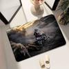 1pc Motorcycle GP Mountain Biking Speed Absorbent Mats Anti-Slip Mats Home Decor Supplies Carpets Home Kitchen Floor Mats